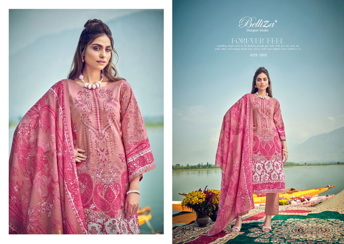 Belliza Naira Vol 18 Printed Cotton Dress Material Catalog
